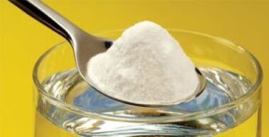 soda bikarbona za liječenje gljivica